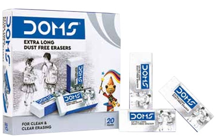 EXTRA LONG DUST FREE ERASER 20 PCS