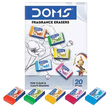 DOMS FRAGRANCE ERASER 20 PCS