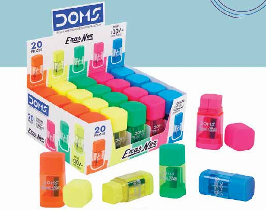 DOMS NEON ERASNER 20 PCS PACK