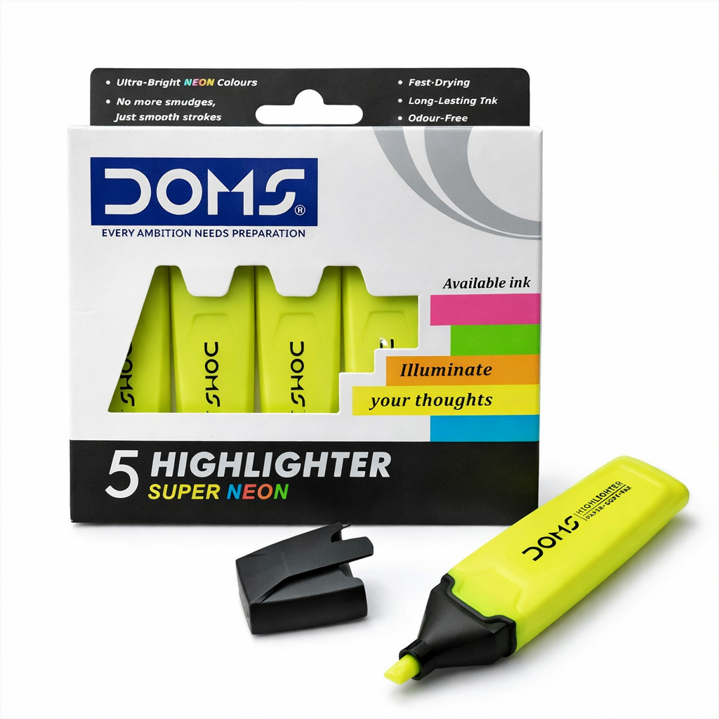 DOMS NEON HIGHLIGHTER PEN
