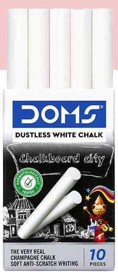 DOMS DUSTLESS WHITE CHALK