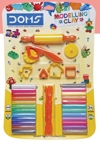 DOMS MODELLING CLAY 24 SHADES