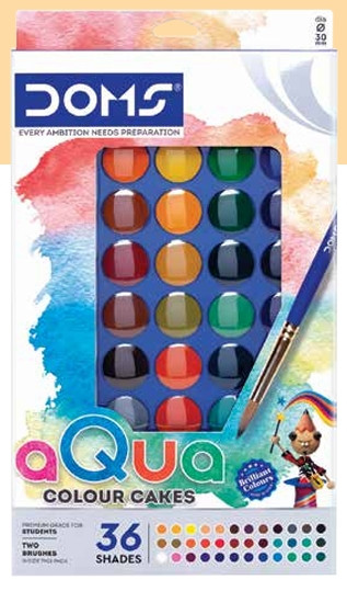 DOMS AQUA WCC 36 SHADES 30 MM