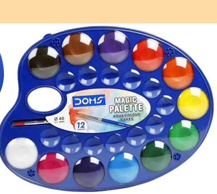 DOMS MAGIC PALETTE AQUA CC 12  40 MM