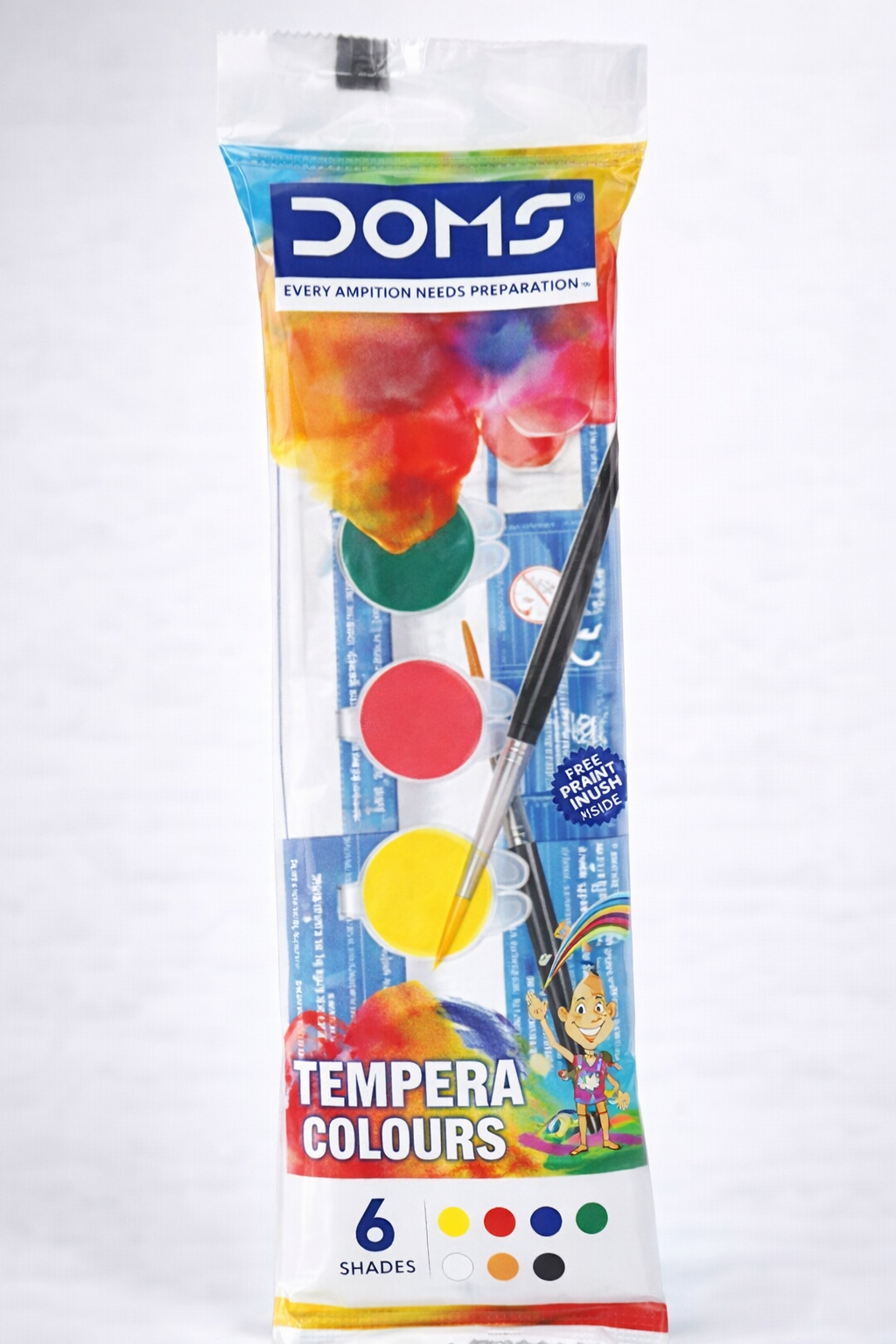 DOMS TEMPERA COLOUR 6 SHADES