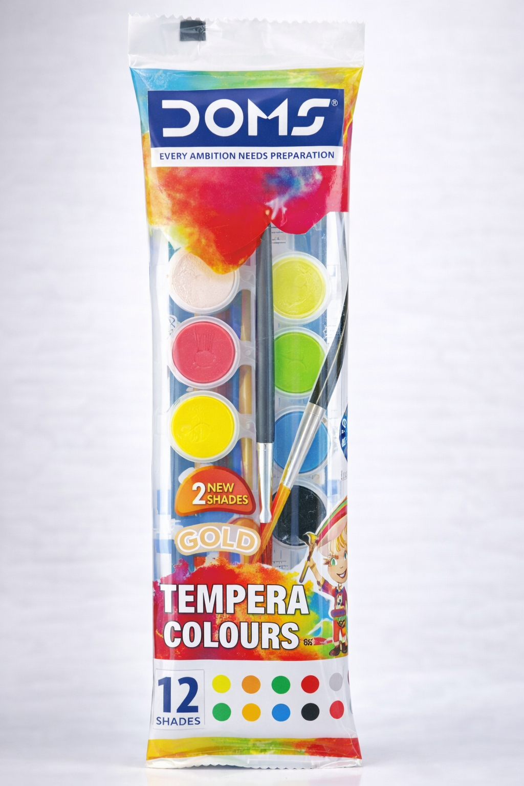 DOMS TEMPERA COLOUR 12 SHADES