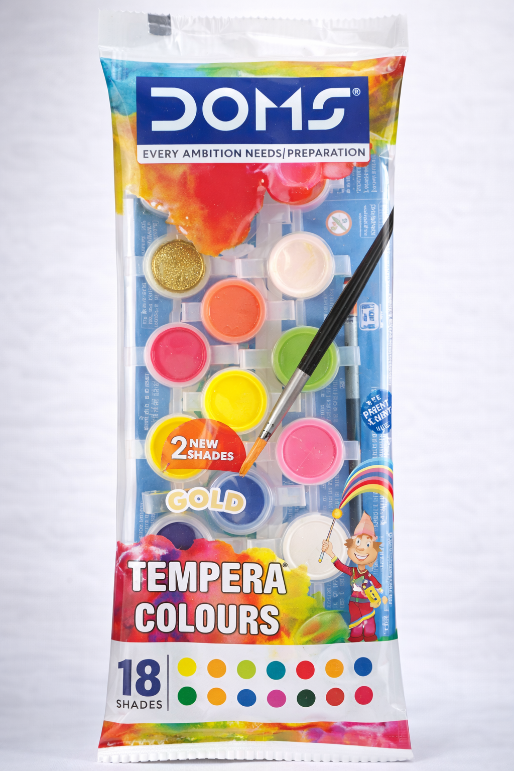 DOMS TEMPERA COLOUR 18 SHADES