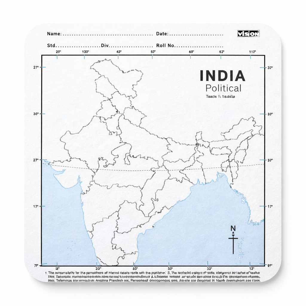 Vision Indian Political Map