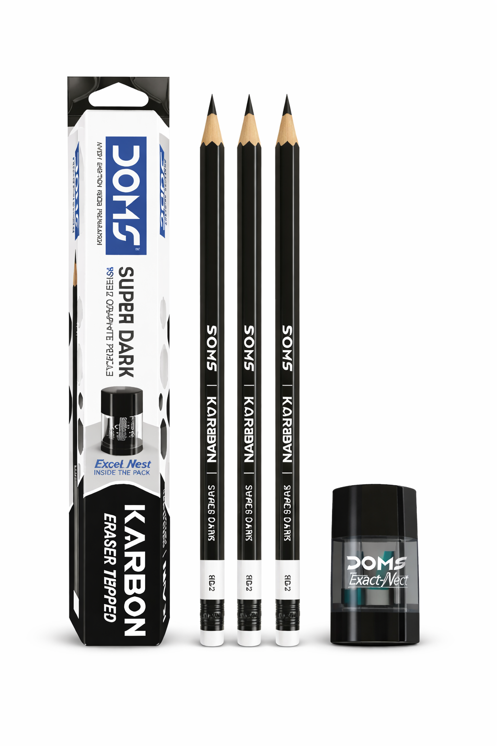 DOMS KARBON GRAPHITE PENCIL 10 PCS PACK