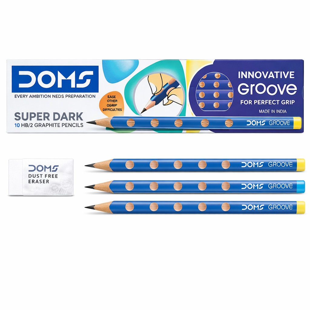 GROOVE GRAPHITE PENCIL 10PC PACK