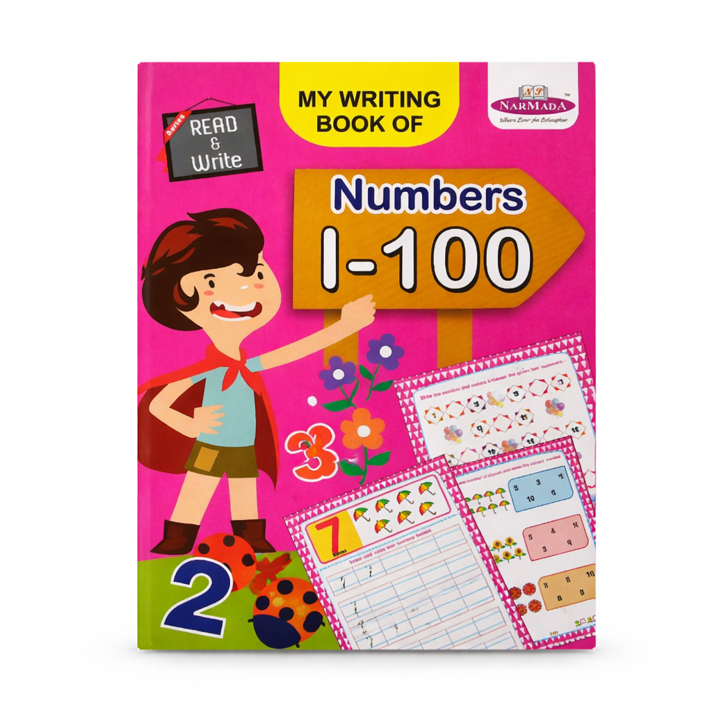1-100 Number Writing Book